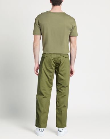 Man Pants Military green Size 33 Cotton