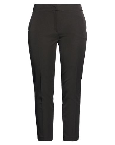 Woman Pants Black Size 10 Polyester, Viscose, Elastane