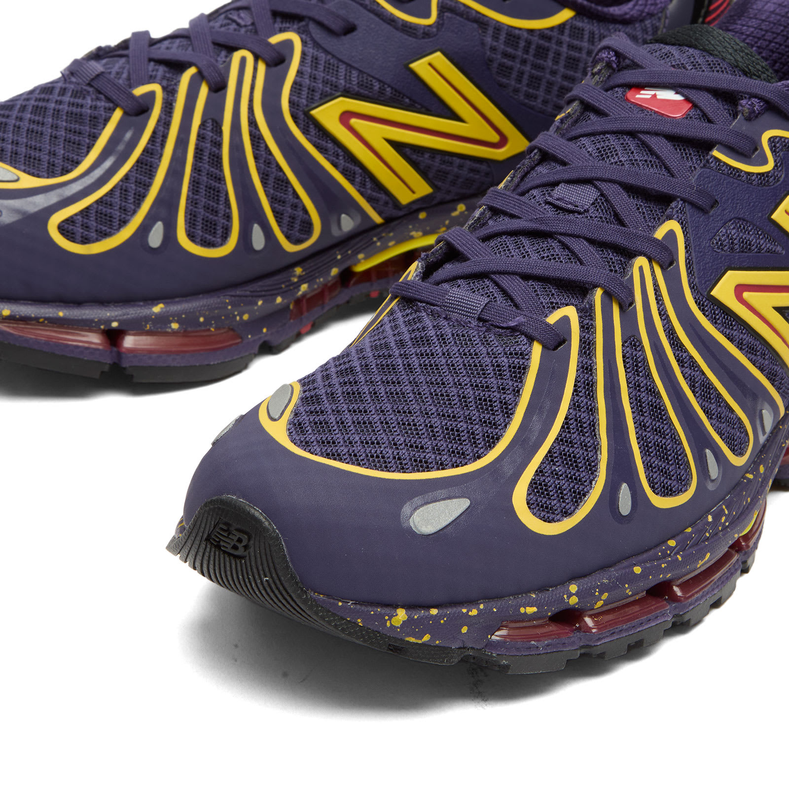 Men's Abzorb 1890 Sneaker Boysenberry/Punch Yellow