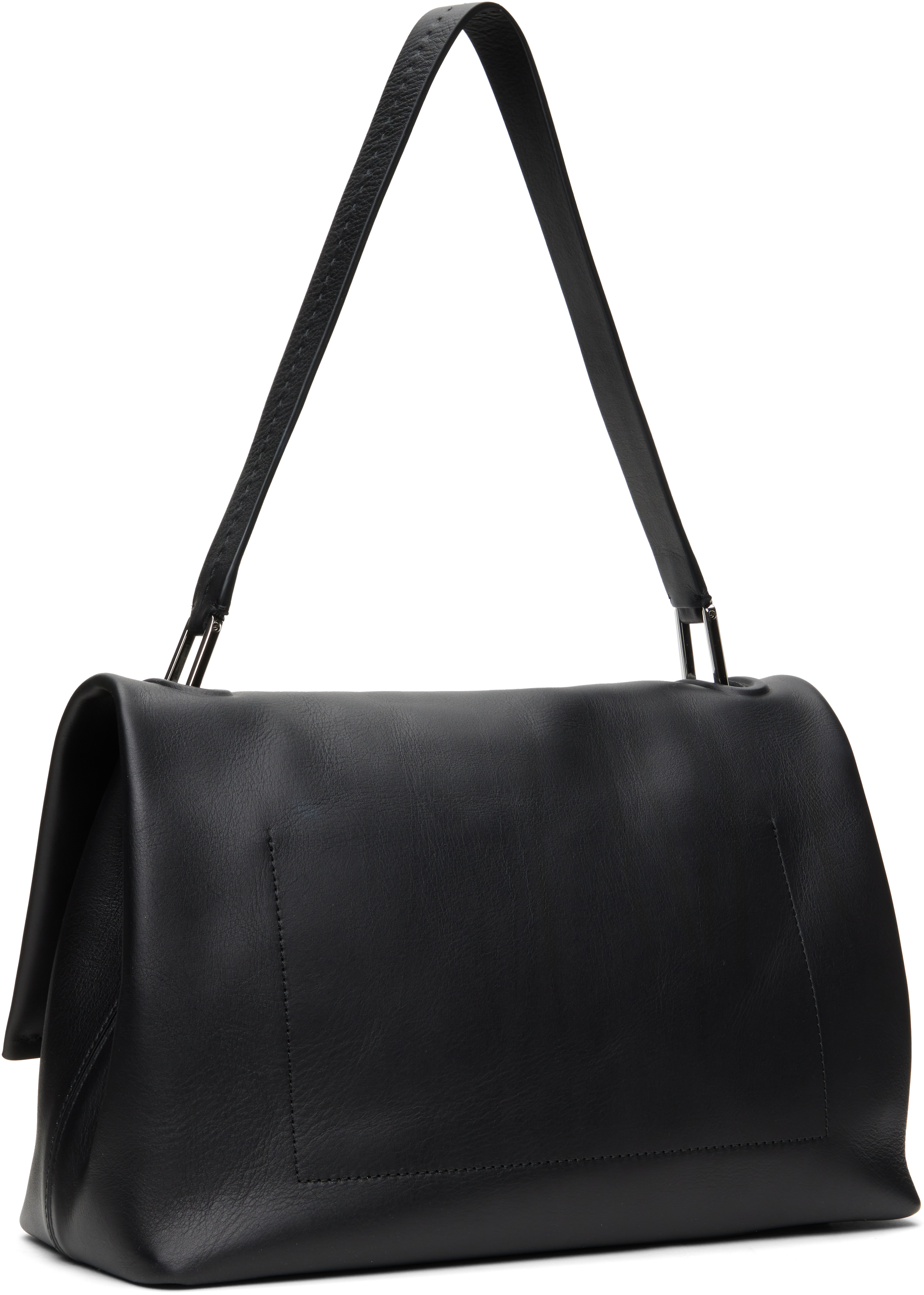 Max Mara Black Archetipo Leather Bag