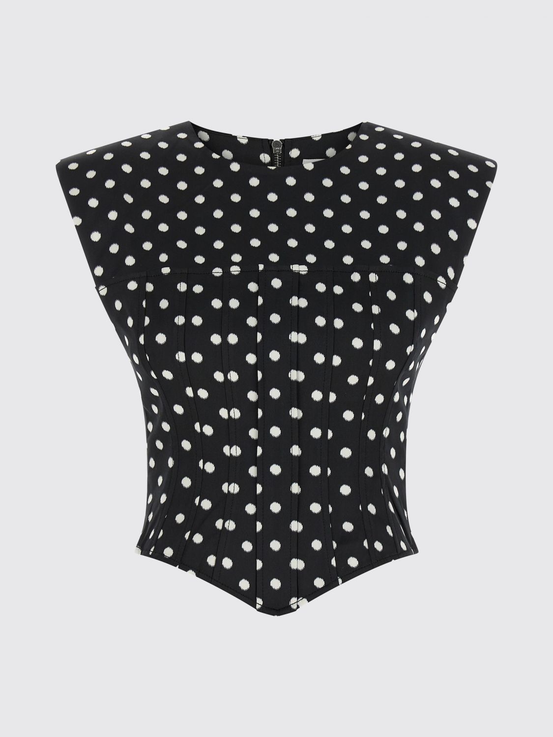 Top Woman color Black