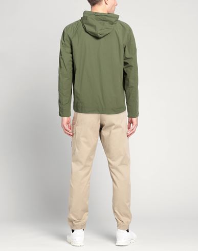 Man Jacket Military green Size 3XL Polyamide