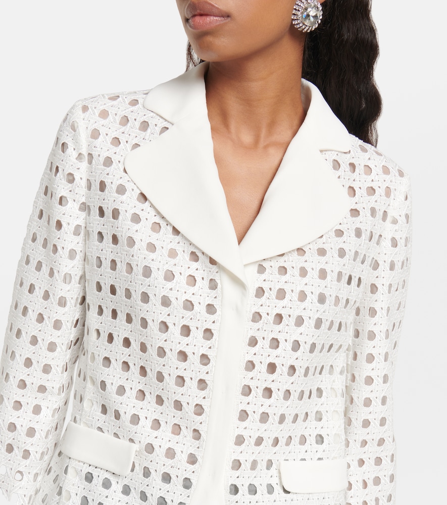 Giambattista Valli Macramé jacket