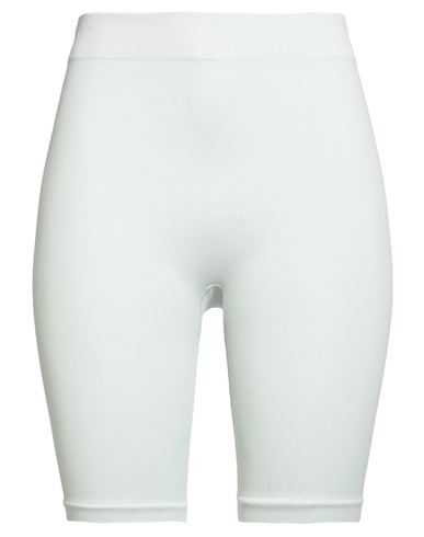 Woman Shorts & Bermuda Shorts Sage green Size 8 Polyamide, Elastane