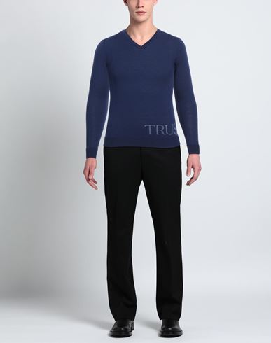 Trussardi 남성 Man Sweater Navy blue 14273311EC