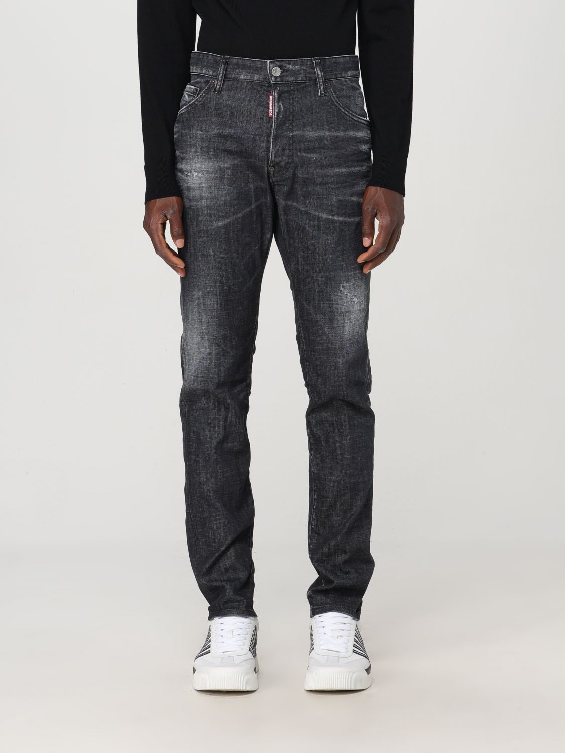 Pants Men color Black
