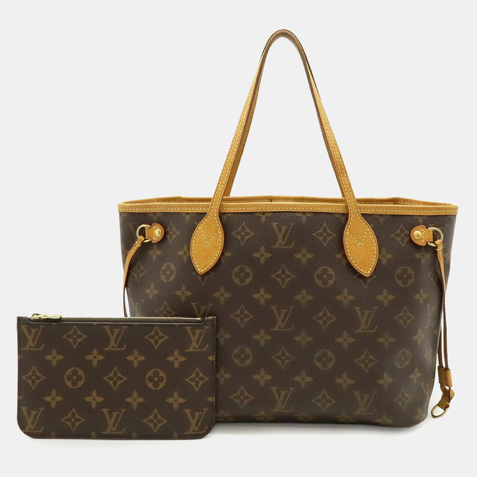 Louis Vuitton Monogram Neverfull PM Canvas Tote Bag