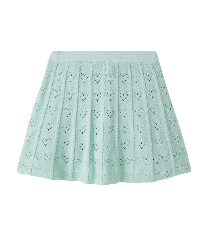 Pointelle skirt