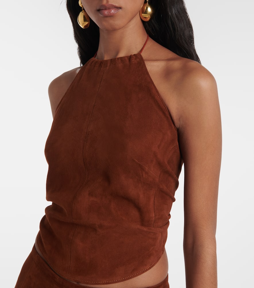 Stouls Leoncino cropped leather jacket