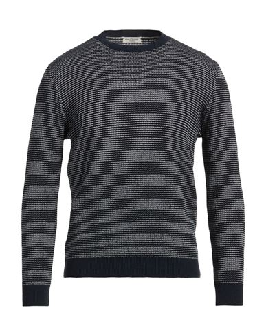 Man Sweater Midnight blue Size XXL Cotton, Polyamide