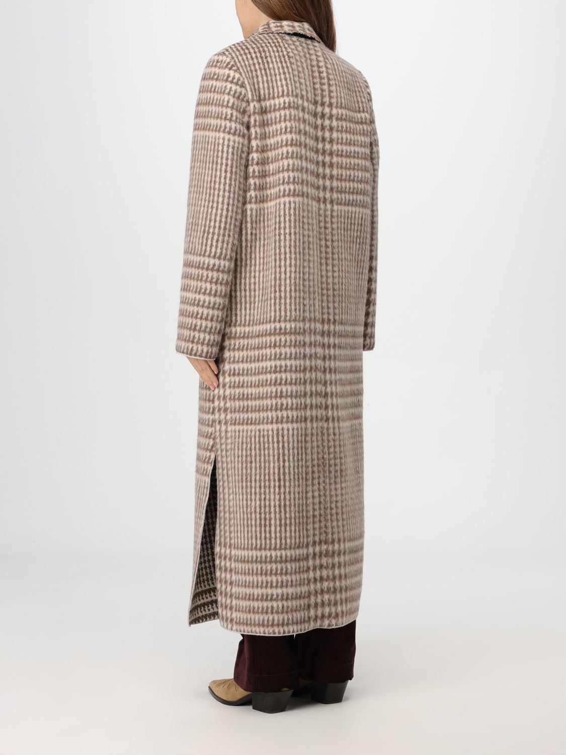 Single-breasted coat - Neutrals