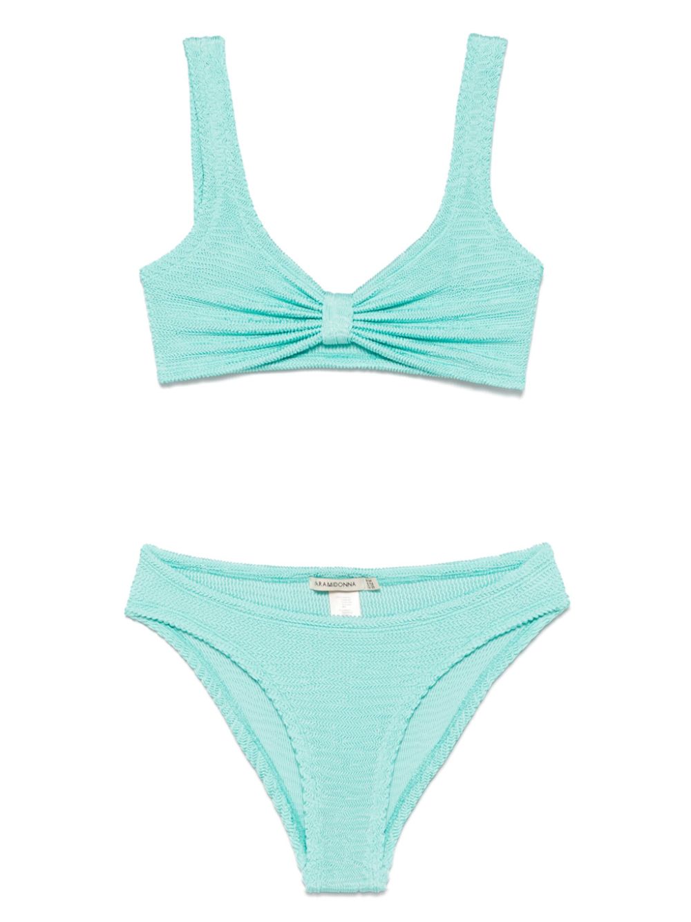 Seersucker bikini - Blue