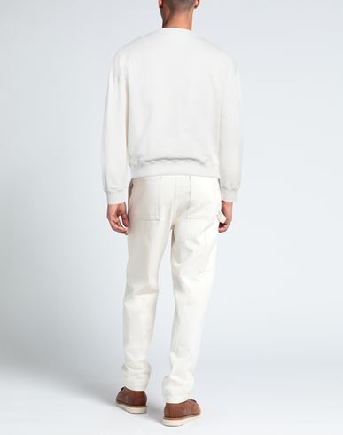 Man Sweatshirt Ivory Size S Cotton