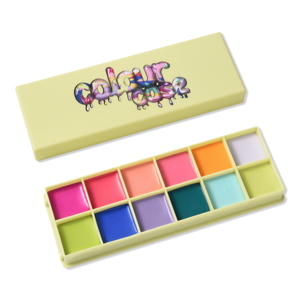 Colour Case Cosmetic Paint Palette - The Electrics
