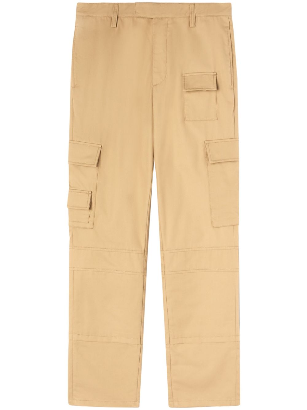 Panelled cargo trousers - Neutrals