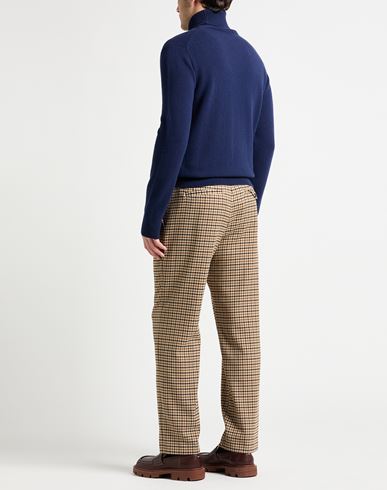 Man Turtleneck Blue Size 36 Virgin Wool, Cashmere