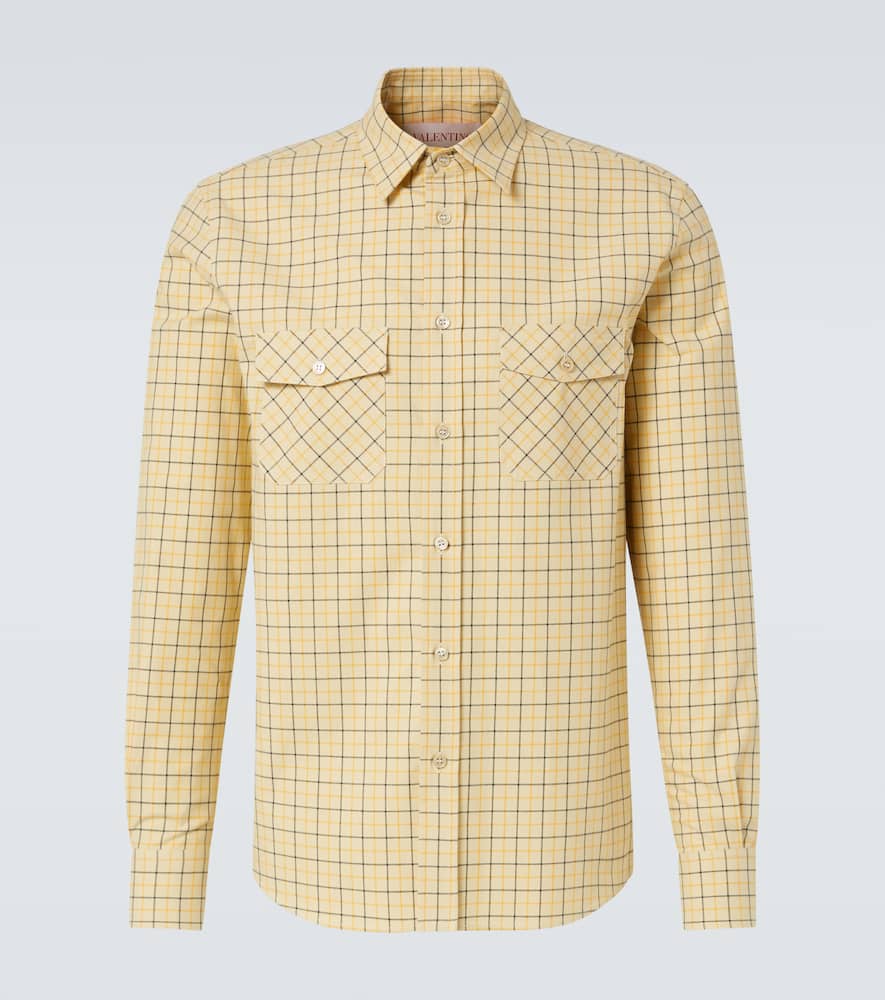 Checked cotton shirt