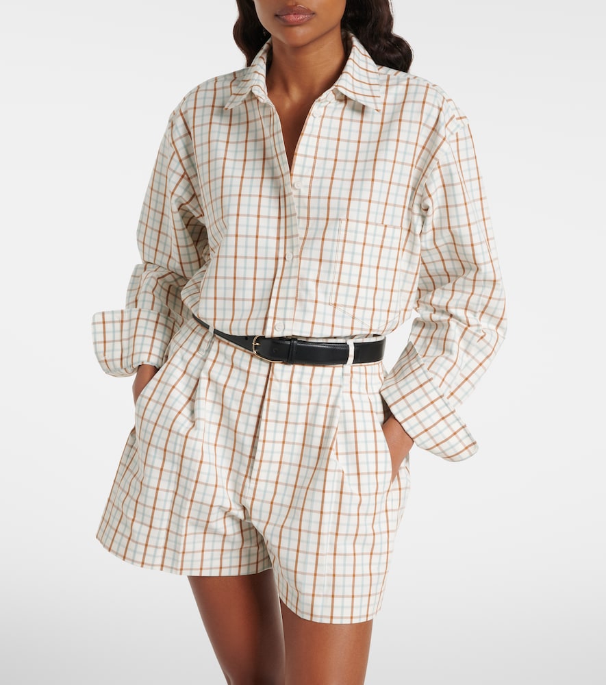 Ellis checked cotton shirt