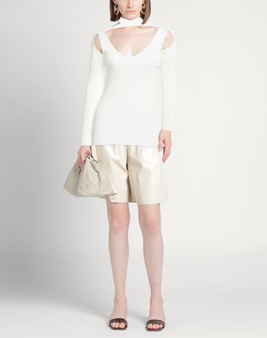 Woman Sweater Ivory Size L Viscose, Polyamide