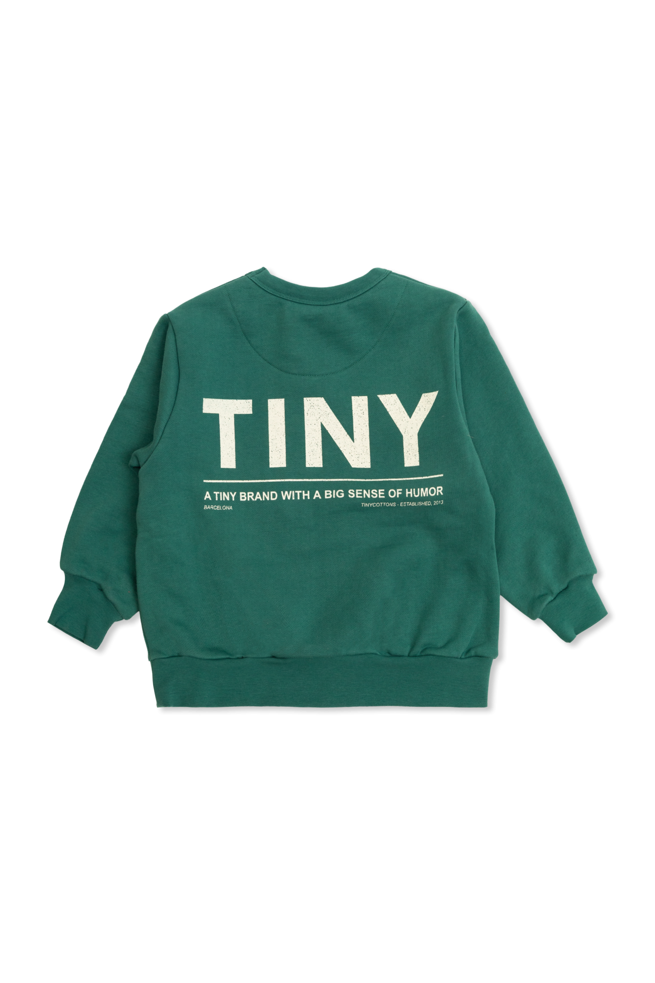 Sweatshirt With Logo, Unisex, Green