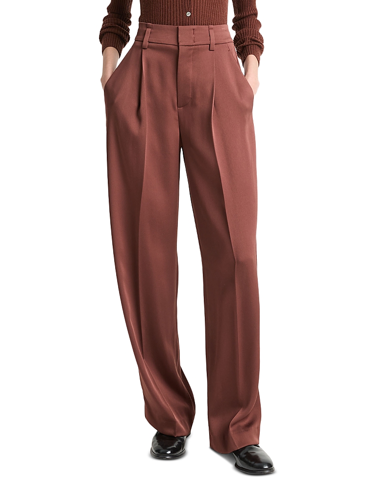 Pants Woman color Burnt