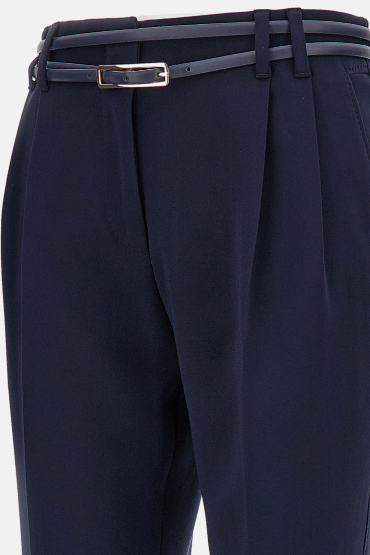 Dark Blue Straight Pant