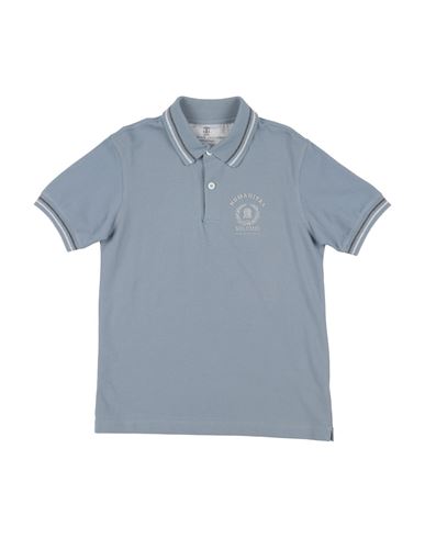 Kid Boy Polo shirt Sky blue Size 12 Cotton