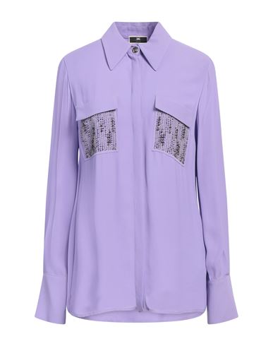 Elisabetta Franchi Woman Shirt Mauve Size 8 Viscose