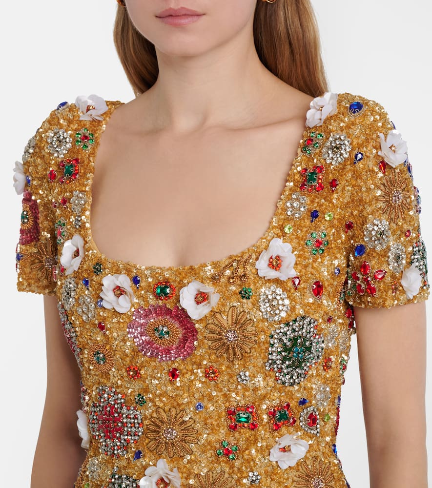 Francesca embellished gown