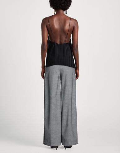 Woman Pants Grey Size 4 Polyester, Wool, Elastane
