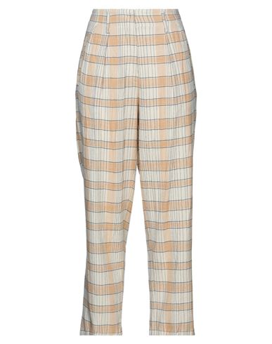 Forte_forte Woman Pants Sand Size 2 Viscose, Virgin Wool