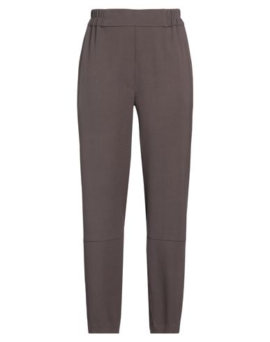 Woman Pants Dark brown
