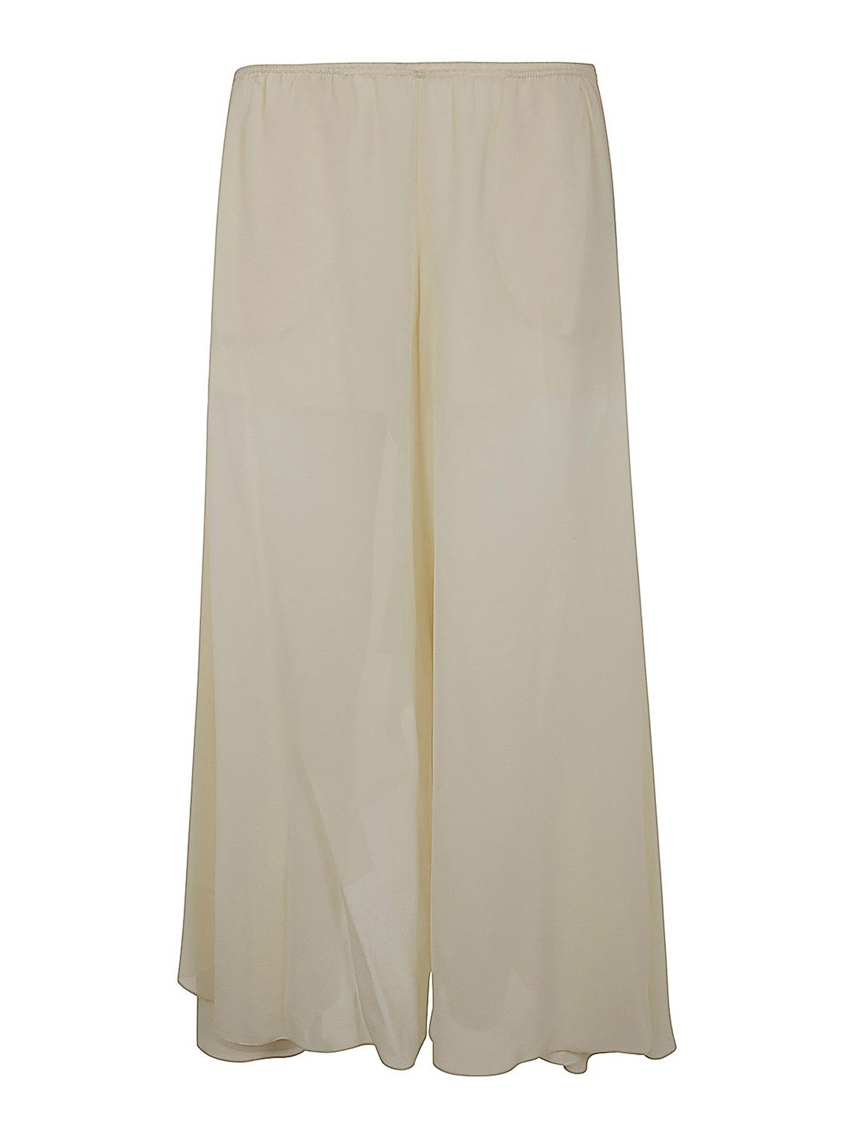 Silk Georgette Long Skirt