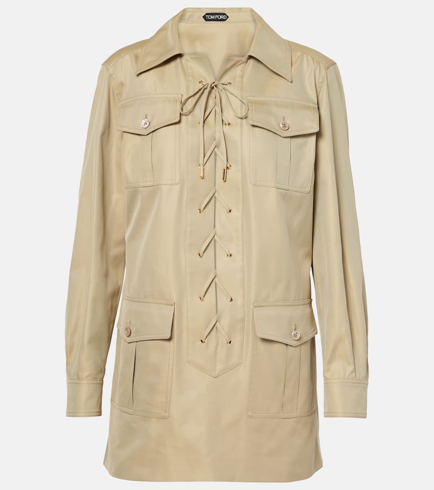 Safari cotton and silk T-shirt