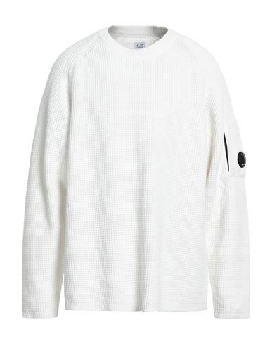 C. p. Company Man Sweater Ivory Size XXL Cotton