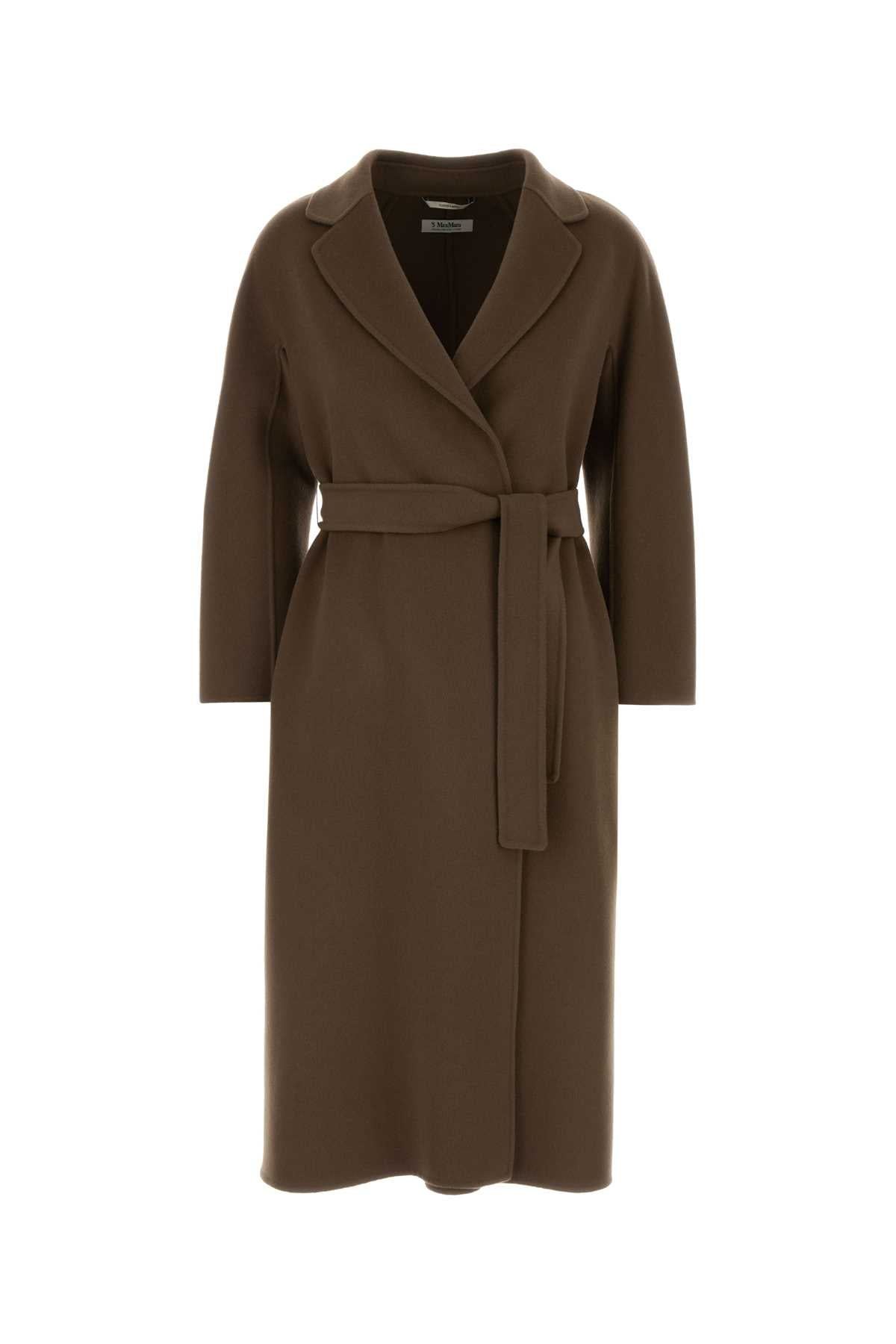 S Maxmara Esturia Coat — Brown