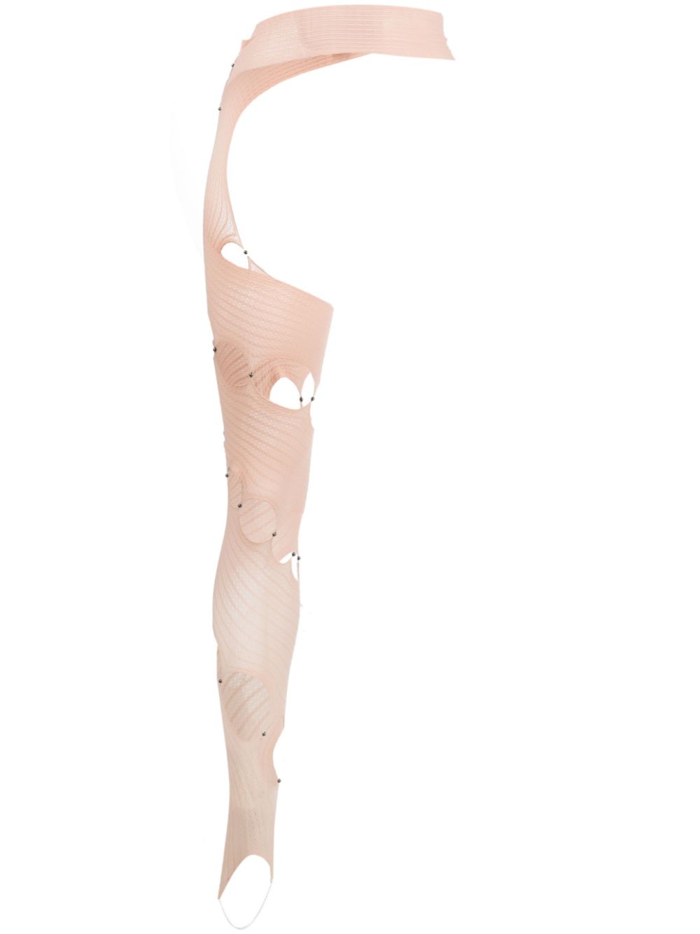 Cut-out detailing leggings - Pink
