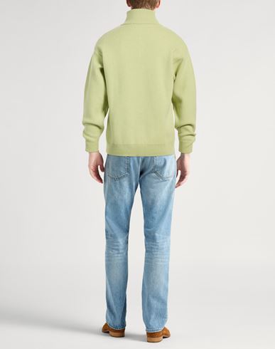 Lab Man Turtleneck Light green Size XL Merino Wool, Cashmere