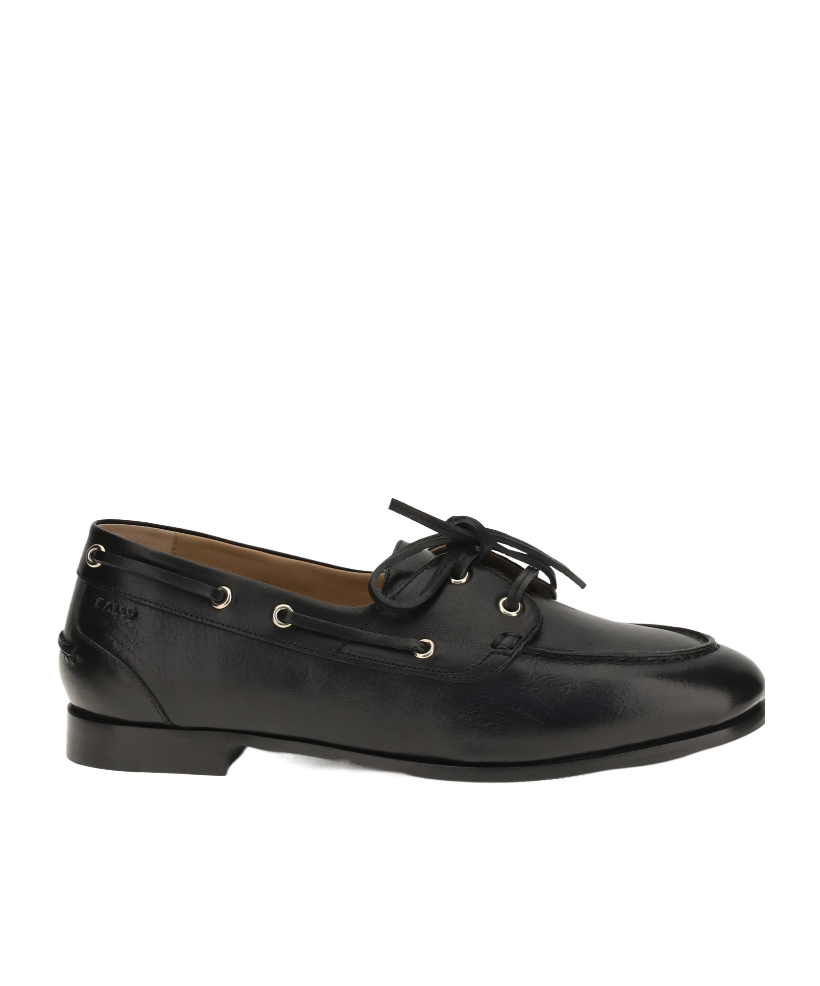 Plume Boat-Style Flat Shoes