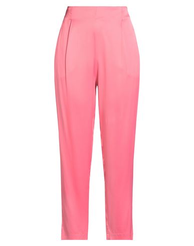 Woman Pants Fuchsia Size 4 Viscose, Elastane