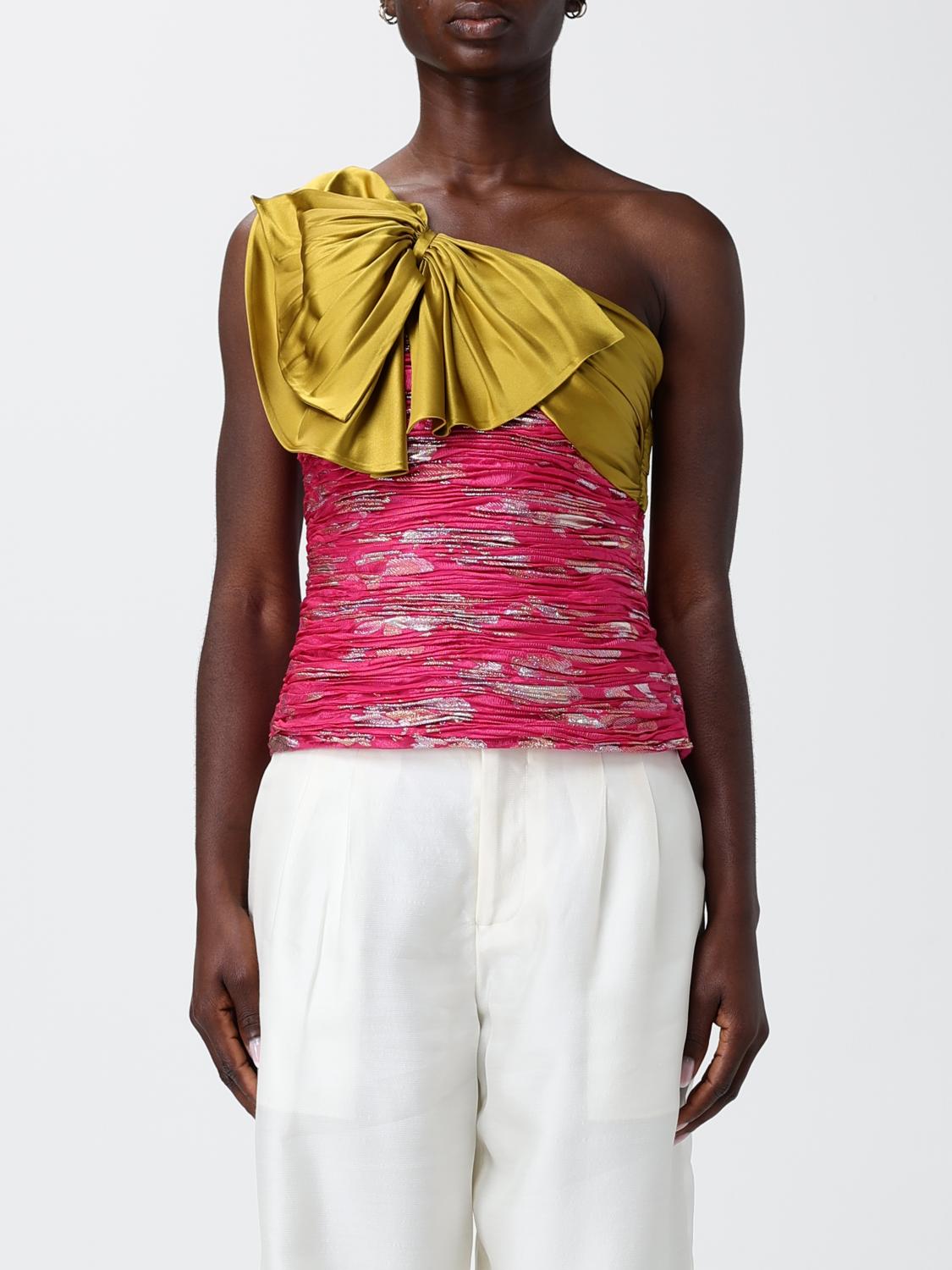 Top Woman color Fuchsia