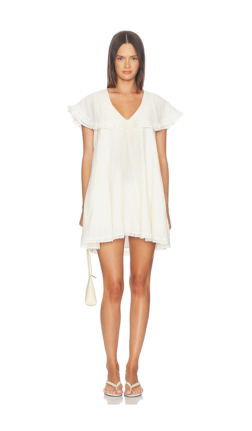 Stone Cold Fox KLEID CLARIE in Cream. Größe XS. Also in XXS, S, M