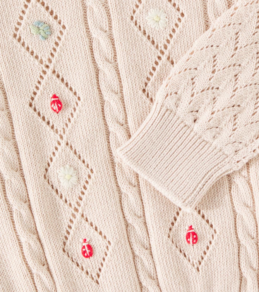 Loro Piana Kids Cotton and cashmere sweater