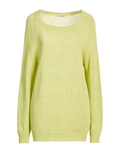 Woman Sweater Light green Size 8 Linen, Cotton