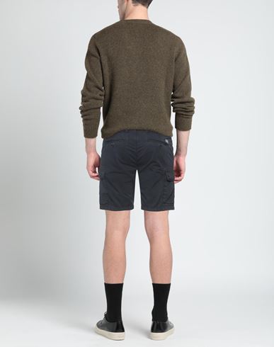 Man Shorts & Bermuda Shorts Midnight blue Size 30 Cotton