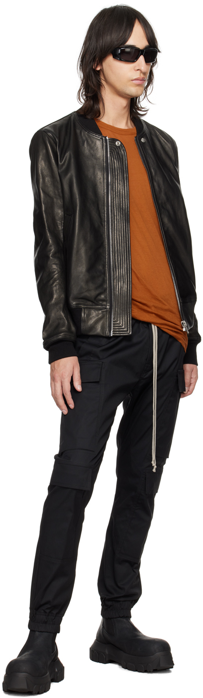 Rick Owens Black Mastodon Mega Cargo Pants