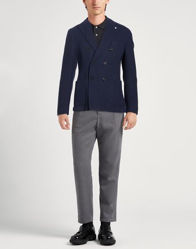 L. b.m. 1911 Man Blazer Navy Size 42 Cotton, Polyester