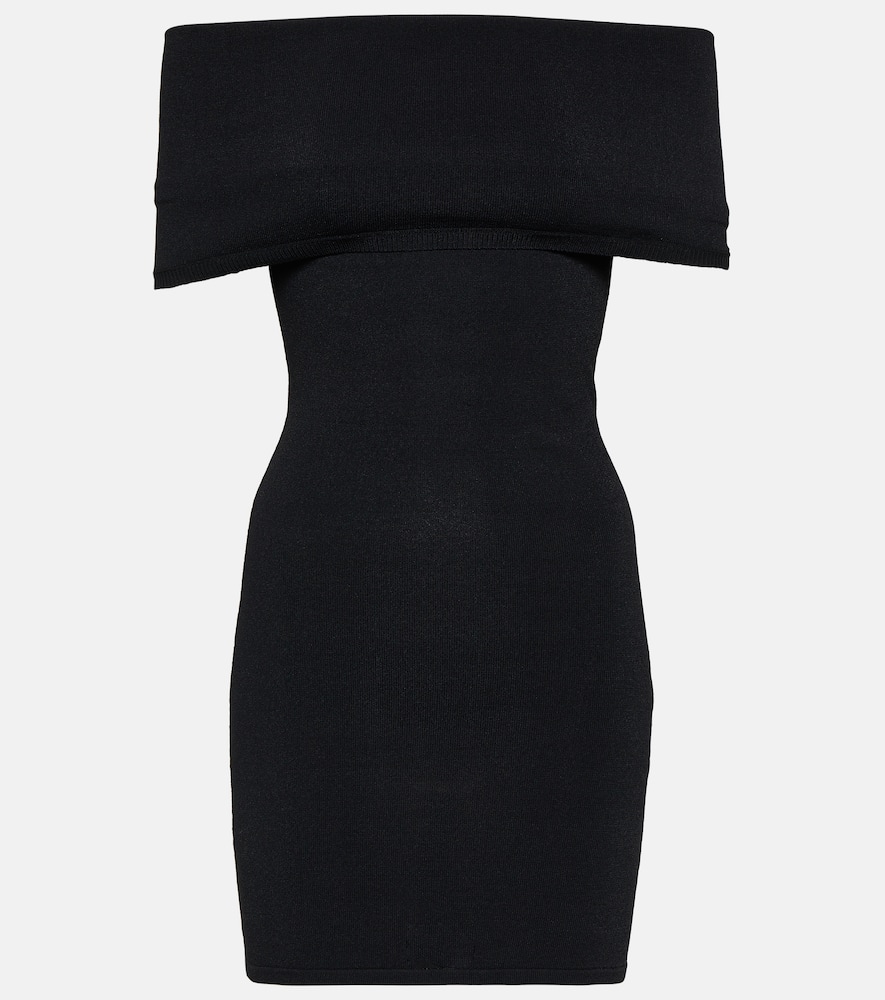 Off-shoulder minidress
