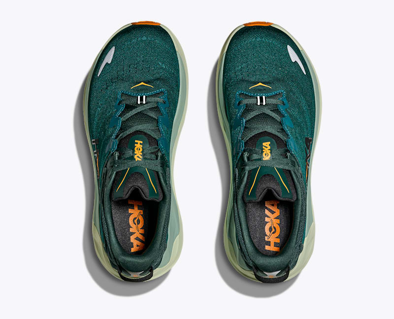 HOKA Men's Gaviota 6 Shoes in Bay Leaf/Tidal Wave