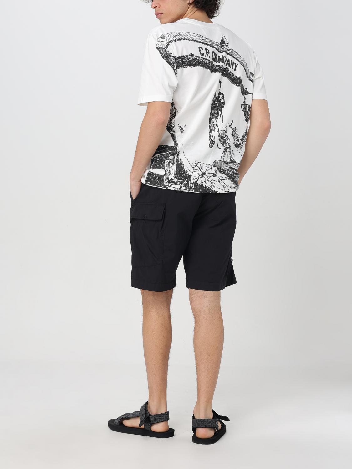 Short C. P. COMPANY Men color Black